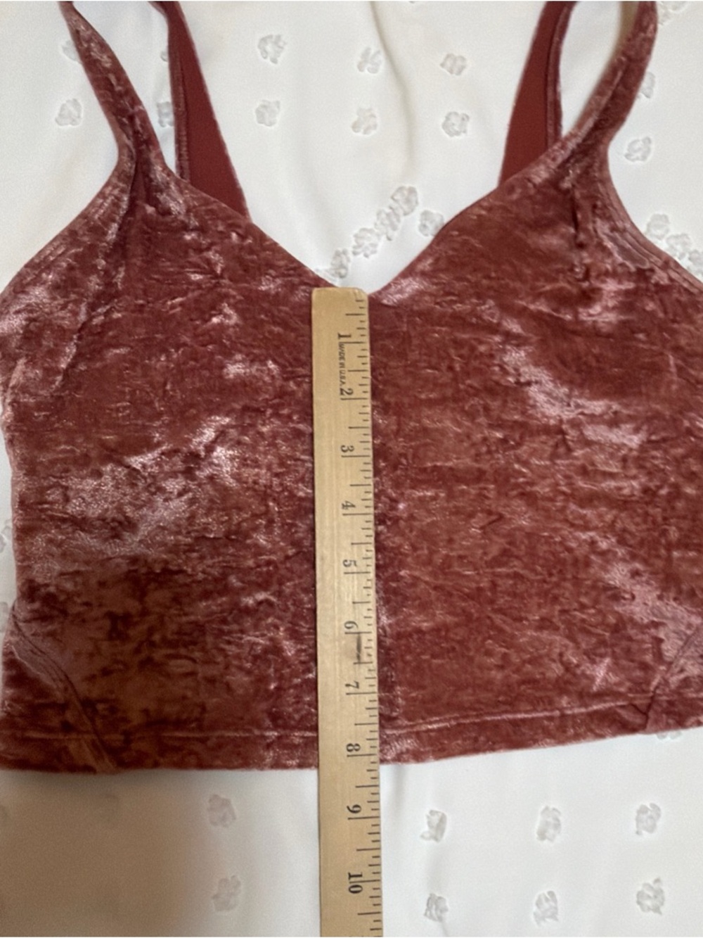 Lululemon Align Tank Crushed Velvet Soft Cranberry Special Edition Athleisure 6 - Picture 3 of 6